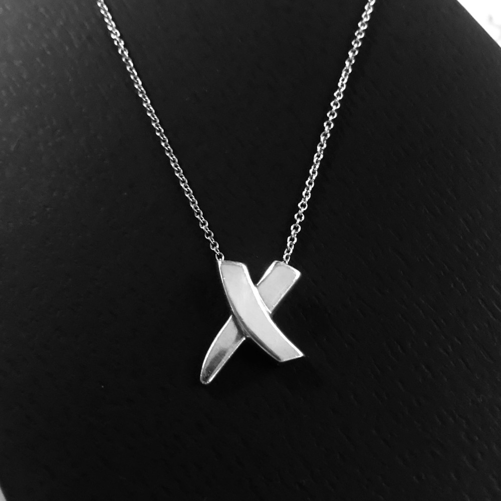 Tiffany & Co Paloma Picasso X Necklace Sterling